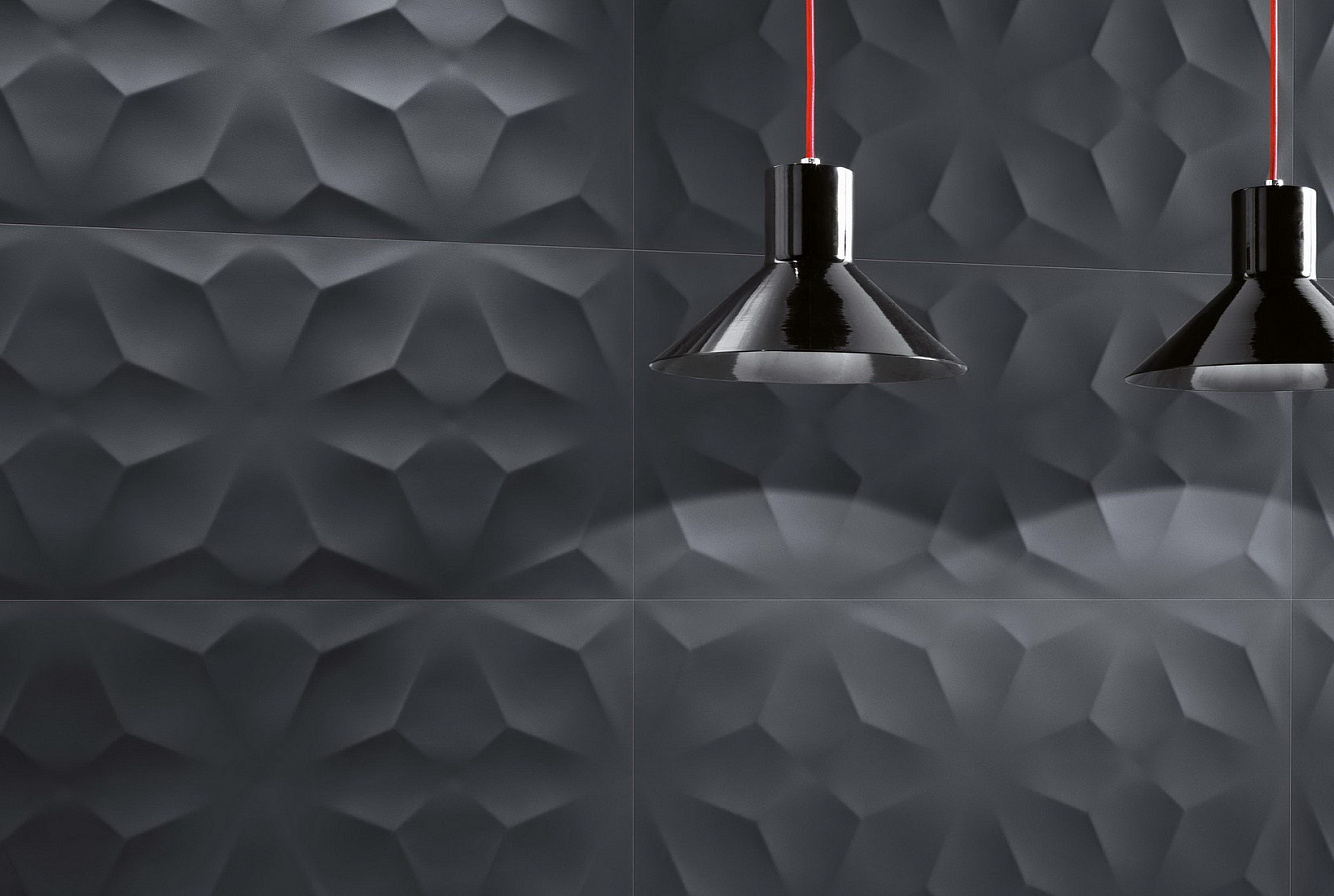 Керамическая плитка 3D WALL DESIGN NIGHT MATT