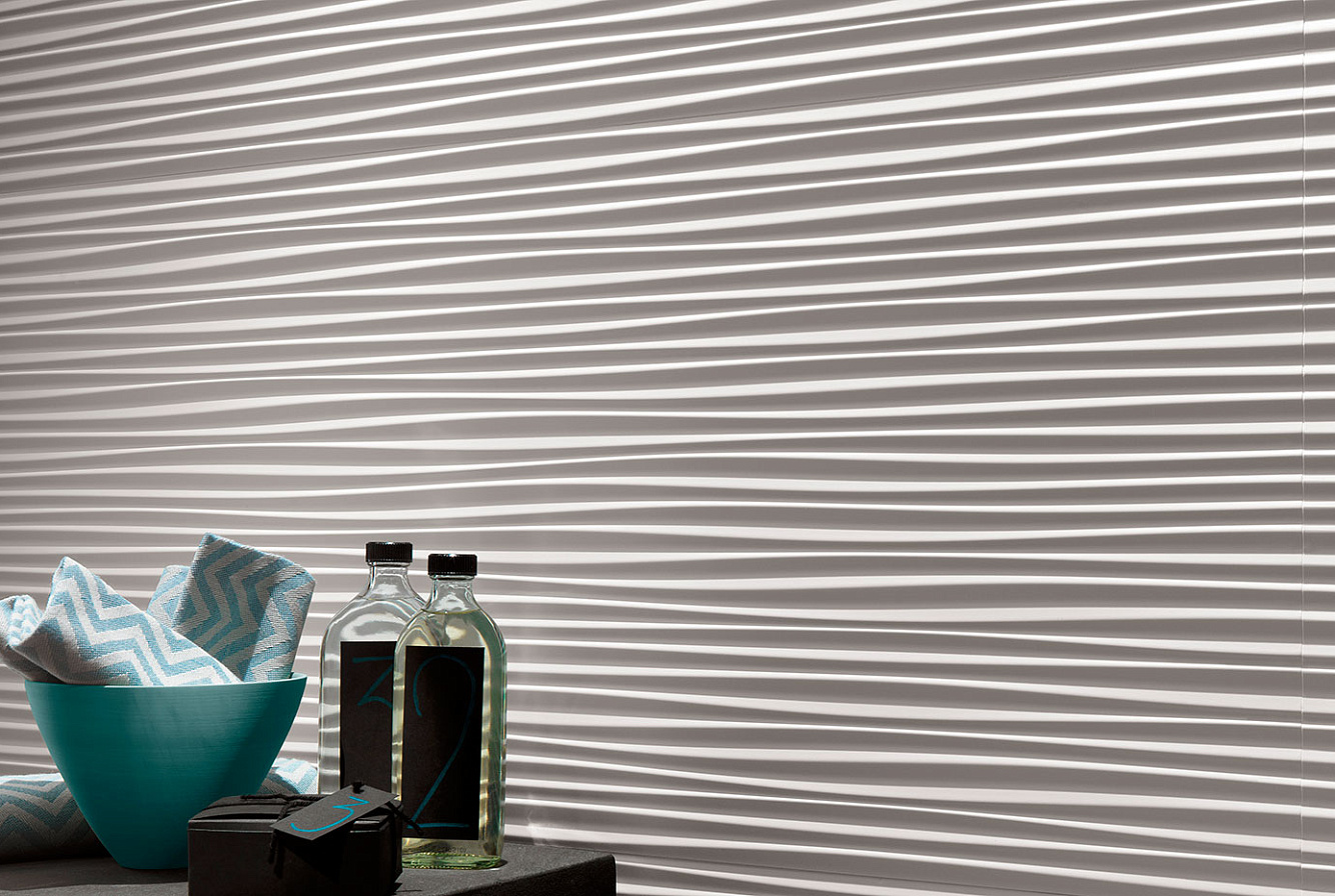 Трехмерная плитка 3D WALL DESIGN FLOWS 50х110 см