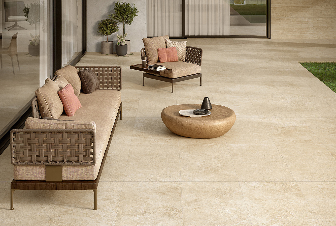 MARVEL TRAVERTINE / SAND CROSS