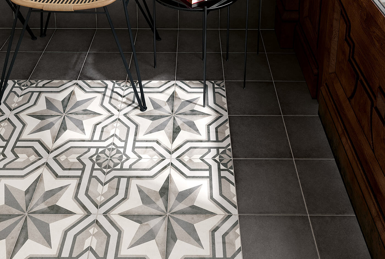 ART NOUVEAU CHARCOAL GREY / CINEMA GREY